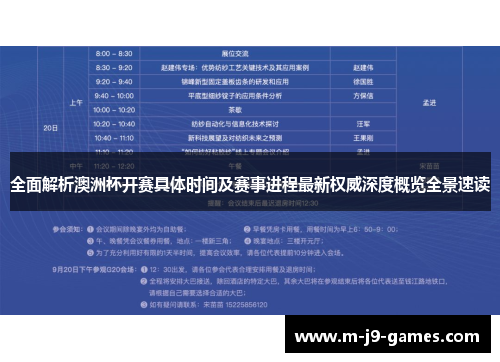 全面解析澳洲杯开赛具体时间及赛事进程最新权威深度概览全景速读 全面解析澳洲杯开赛具体时间及赛事进程最新权威深度概览全景速读